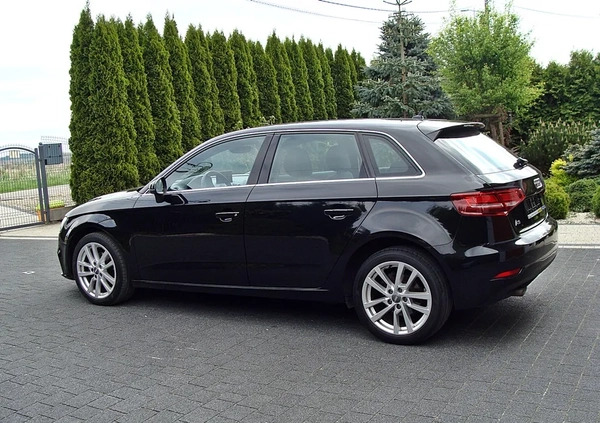 Audi A3 cena 68990 przebieg: 166000, rok produkcji 2019 z Zawiercie małe 379